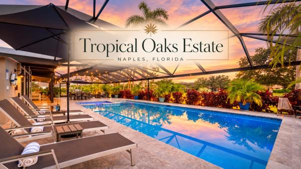 Boho Chic Estate-40ftpoolspa-coolest In Naples! - Naples, FL