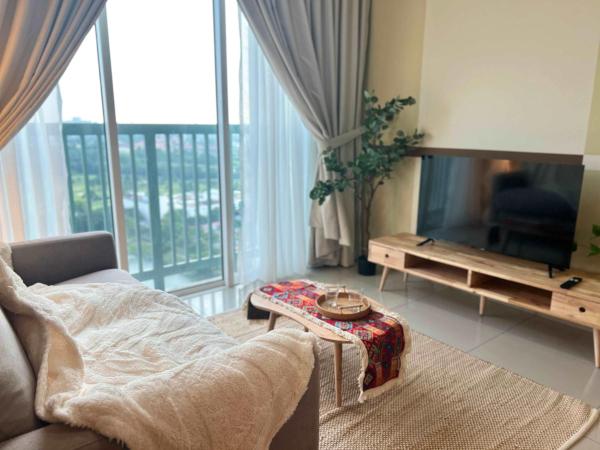 Plaza Kelana - Zen Rattan 3 Bedrooms Retreat - Puchong