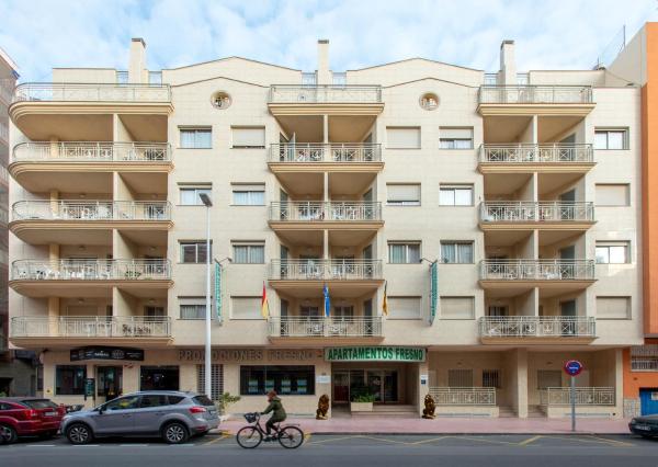 På billedet ses objektet Apartamentos Turísticos Fresno beliggende i byen Torrevieja.