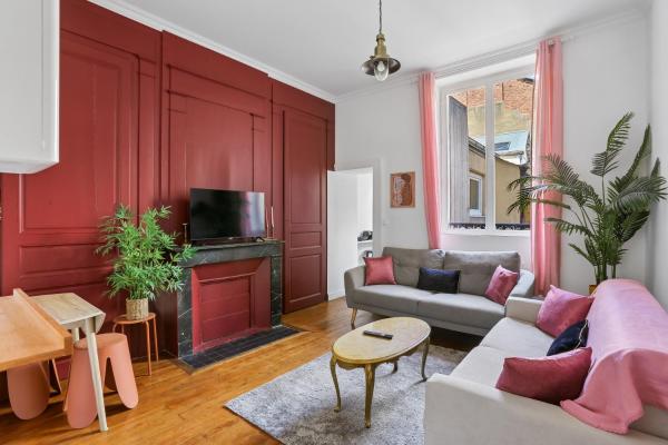 Le Chic Framboise - Terrasse - Centre Ville - Parking En Option - Le Mans