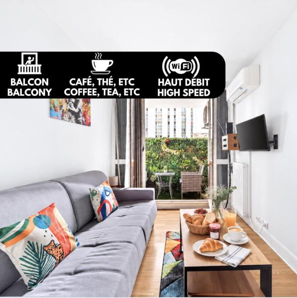 Le Petit Auber & Son Balcon, à 2 Pas De Paris - Zénith Paris
