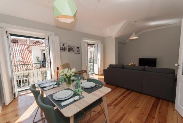 A la foto es mostra l'objecte Cosy Baixa Apartment situat a la ciutat de Lisboa.
