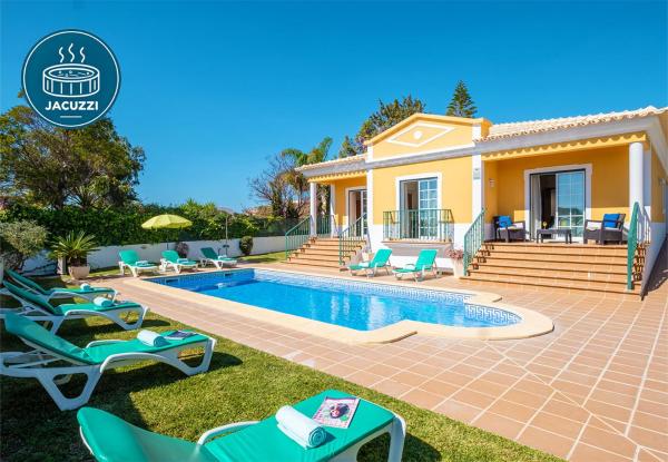 Villa Alegria - Piscina Aquecível E Jacuzzi Em Albufeira - Algarve