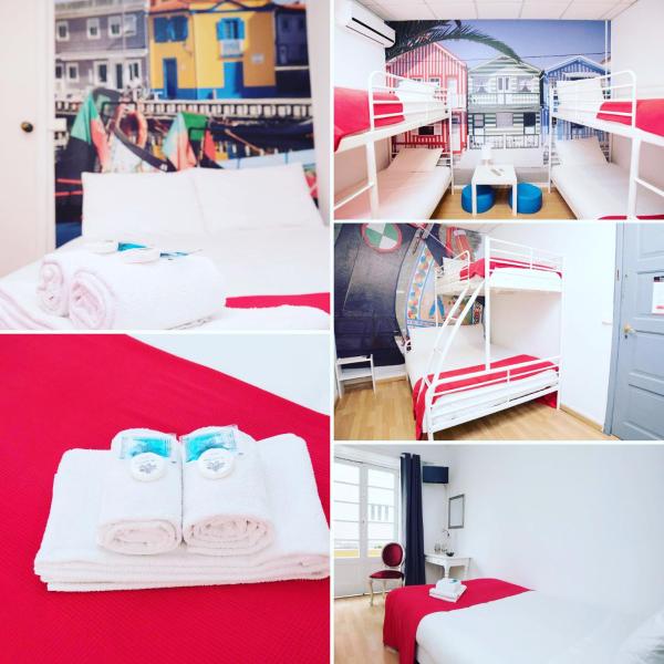 A la foto es mostra l'objecte Peters Guesthouse situat a la ciutat de Aveiro.