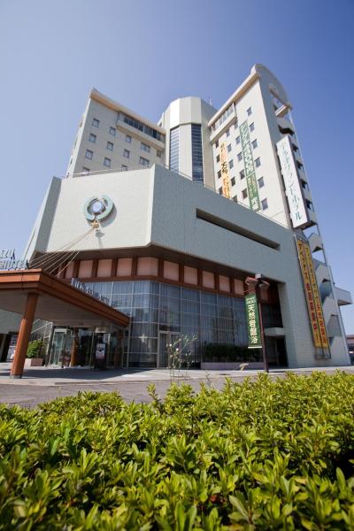 Auf dem Foto ist das Objekt Utazu Grand Hotel in der Stadt Utazu zu sehen.