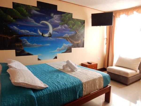 A la foto es mostra l'objecte Hostal Dulce Amanecer situat a la ciutat de Baños.