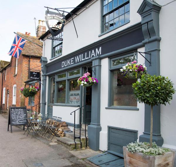 A la foto es mostra l'objecte The Duke William situat a la ciutat de Wingham.