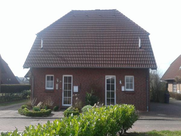 A la foto es mostra l'objecte Ferienhaus Hooksiel situat a la ciutat de Hooksiel.