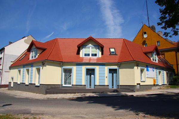 Στη φωτογραφία φαίνεται το αντικείμενο Apartamenty Gościnne Med-Palace που βρίσκεται στην πόλη Rzymkowice.