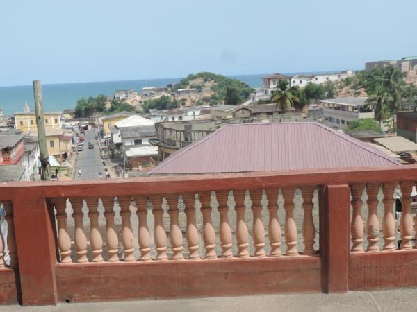En la foto se muestra el objeto IS Guest House ubicado en la ciudad de Mankesim.