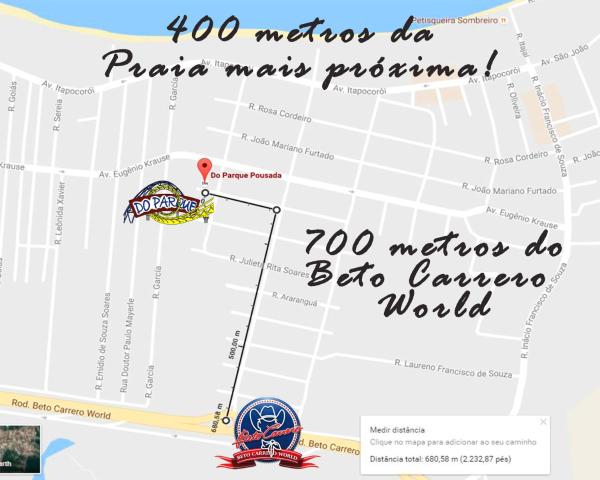 A la foto es mostra l'objecte Do Parque Pousada situat a la ciutat de Penha.