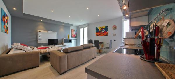 Na fotografii je vidět objekt Caposile Apartment nacházející se ve městě Treviso.
