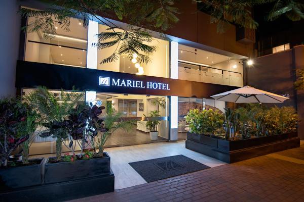 A la foto es mostra l'objecte Mariel Hotel Boutique situat a la ciutat de Lima.