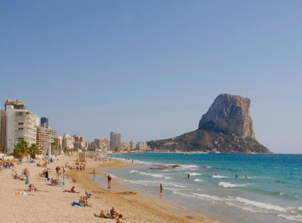 A la foto es mostra l'objecte Apartamento playas calpe situat a la ciutat de Calp.