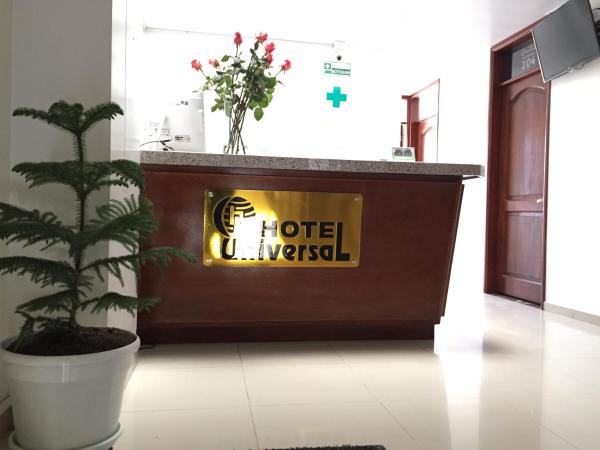 Na fotografii je vidět objekt Hotel Universal nacházející se ve městě Duitama.