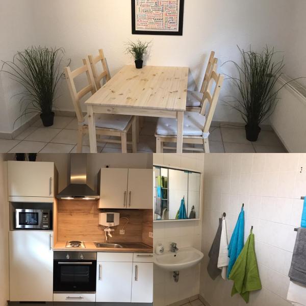 A la foto es mostra l'objecte Ferienwohnung Haus situat a la ciutat de Gladenbach.