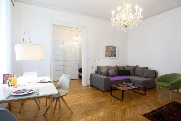 A la foto es mostra l'objecte City Apartment situat a la ciutat de Viena.