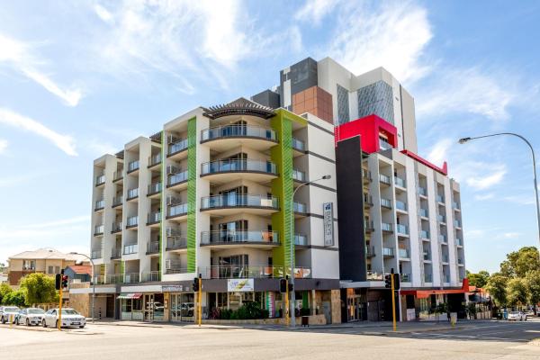 Nella foto è visibile l'oggetto Baileys Serviced Apartments situato nella città di Perth.