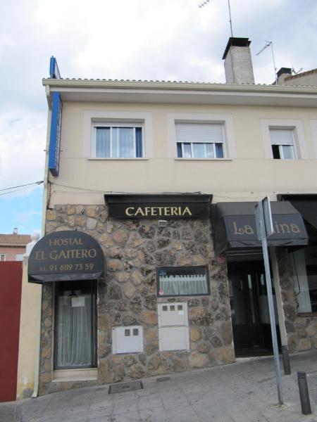 Kuvassa näkyy kohde Hostal El Gaitero, joka sijaitsee kaupungissa El Álamo.