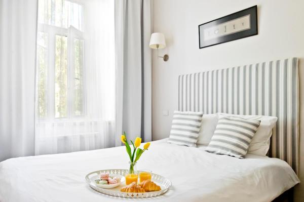 A la foto es mostra l'objecte Cozy studio in Old Town by URBAN RENT situat a la ciutat de Vílnius.