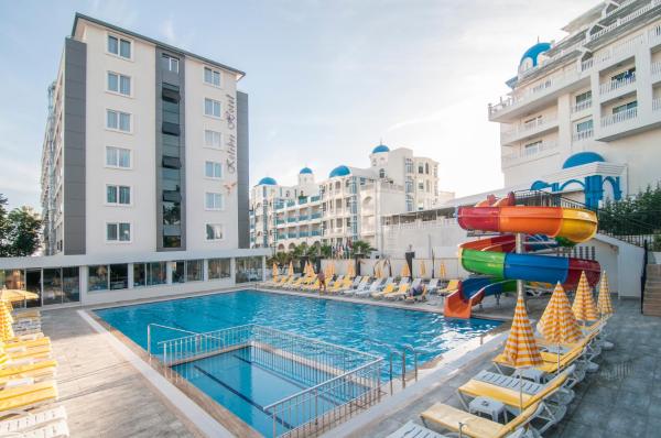 En la foto se muestra el objeto Kolibri Hotel - All Inclusive ubicado en la ciudad de Avsallar.