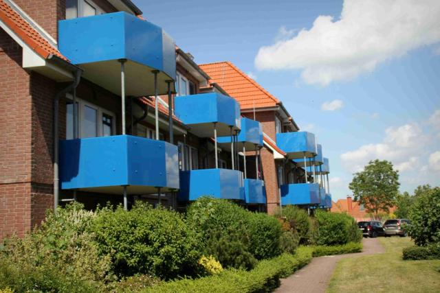 Maritime Ferienwohnung in Strandnähe
