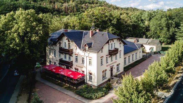 Historische Spitzgrundmühle