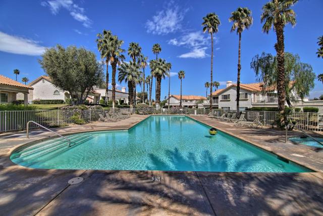Desert Falls Resort Villa with Deck and Pool Views!