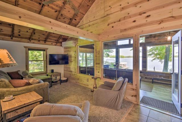 White Lake Home w/ Patio, Fire Pit, Boat Dock!