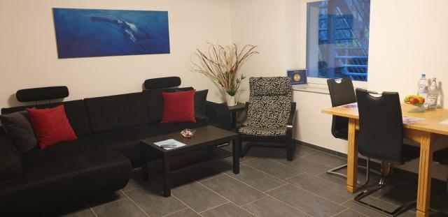 Souterrainwohnung im Grünen