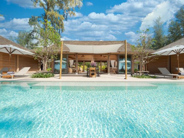 The Pines Villa Luxury Beachfront Villa with Private Pool & Padel Court Access