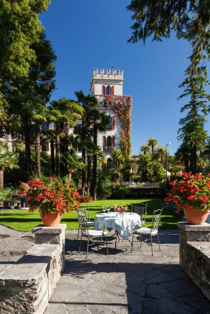 Hotel Castello Seeschloss, lake & pool castle