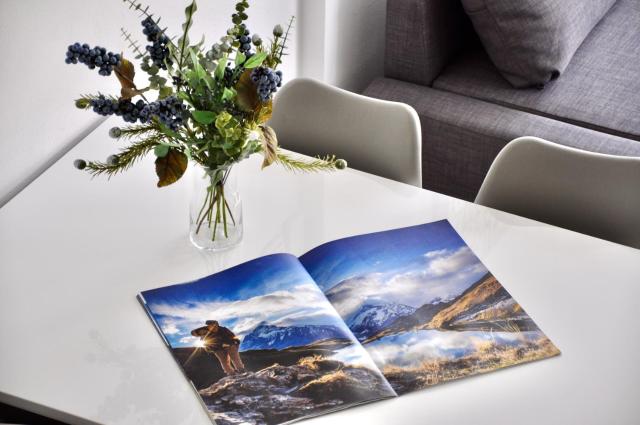 Full of light central apartment overlooking Jungfrau mountain