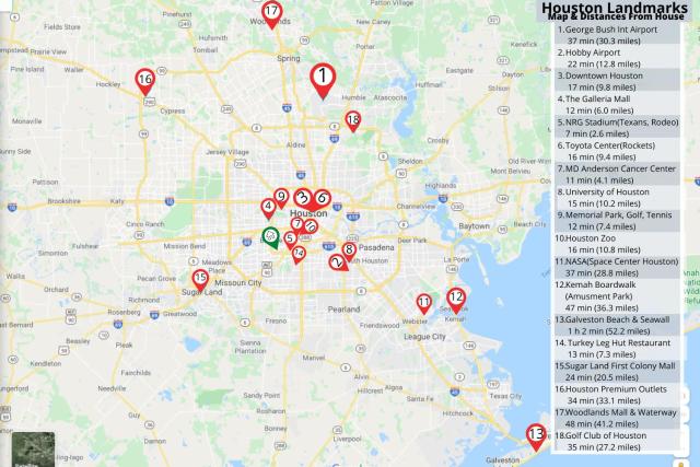 Rodeo, GRB, NRG, Galleria, Medical Center, MM Park, Galveston - Breakwood