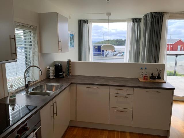 Modern apartment in the Harbour of Jørpeland
