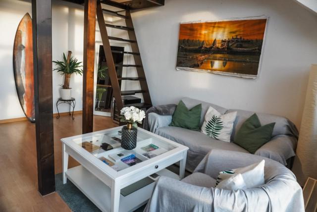 Surfer Loft with AC and sun terrace
