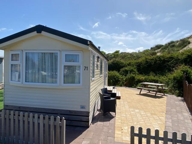 Chalet Playa direct aan zee in IJmuiden