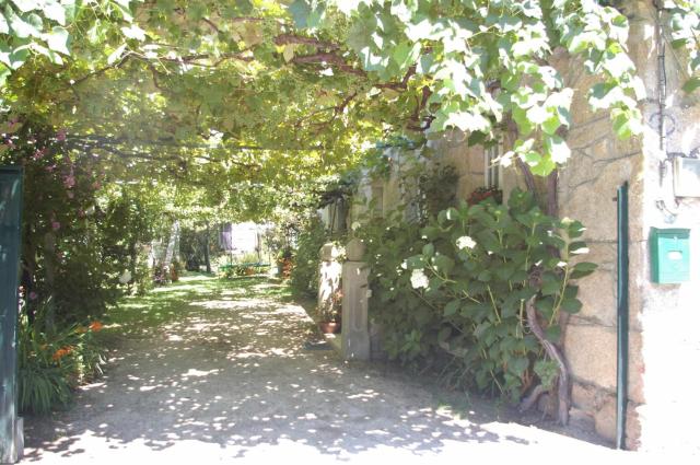 Vivienda tradicional con jardín y patio interior
