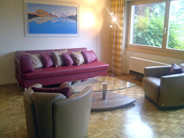 Fantastic view, cosy flat in chalet Bergfink