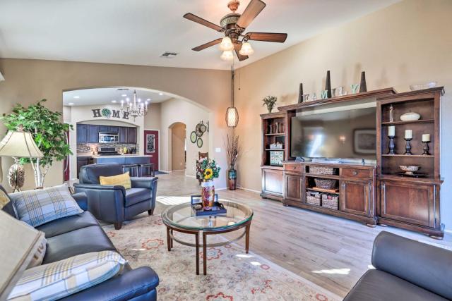 Maricopa Home w/ Swim-Up Bar, Heated Pool & Slide