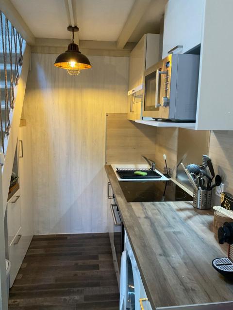 Location maison Sainte Marie la Mer plage 200m clim 2 chambres avec salle de bain parking privé