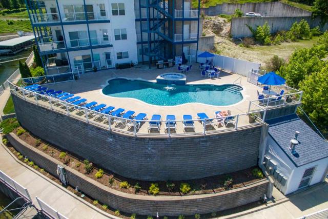 Boat Slip, Pools! Waterfront Lake Ozark Condo