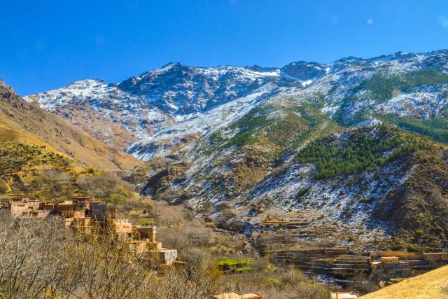 Authentic and pittoresque room for 3 people in Tamatert, Morocco