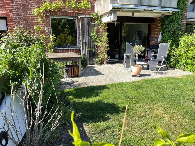 Messe- und Ferienwohnung mit Dachterrasse am Fluss