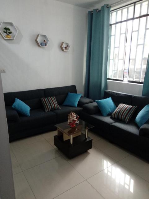 Departamento con servicios incluidos, equipado
