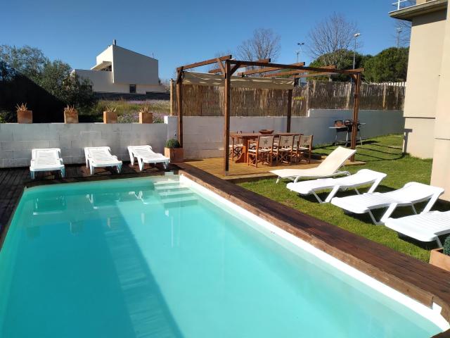 3 bedrooms villa with private pool furnished terrace and wifi at Torroella de Montgri 6 km away from the beach