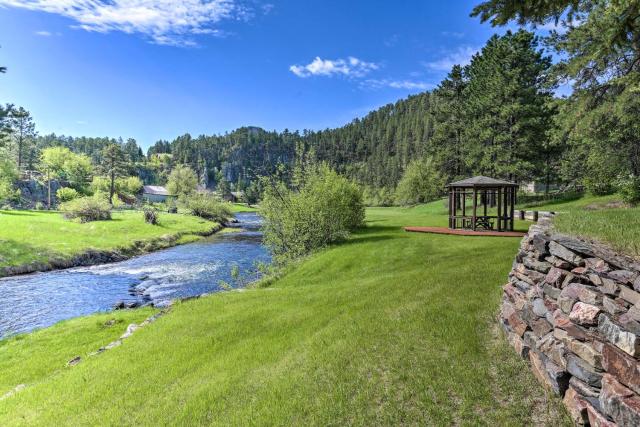 Creekside Rapid City Cabin w/ Deck on 30 Acres!