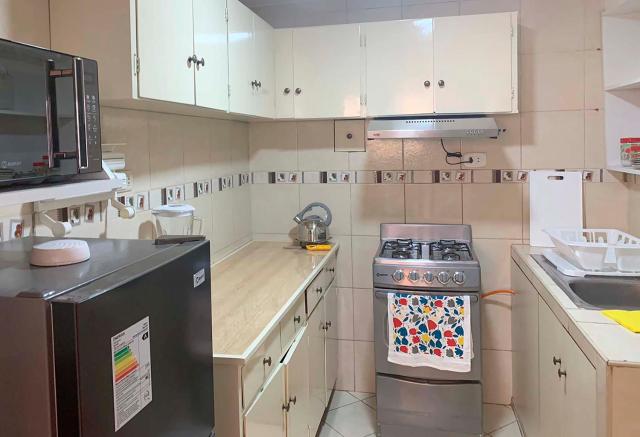 Pershing lindo dpto amoblado 2dorm y wifi