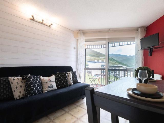 Appartement 6 pers près pistes ski avec balcon, animaux admis à Saint-Lary-Soulan - FR-1-296-427