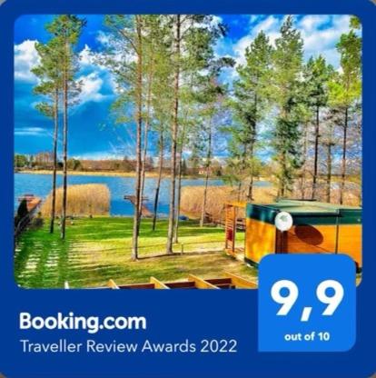 Makosieje Resort -komfortowy domek 30m od brzegu jeziora ,wi-fi
